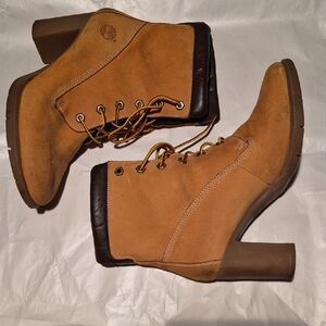 Timberland Women's Brown Heeled Boots